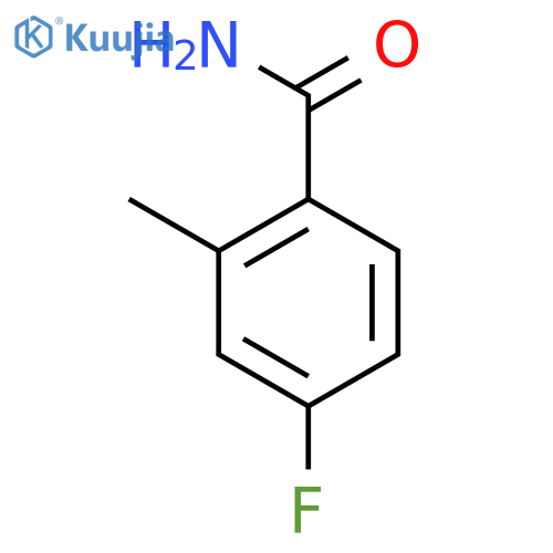 4-fluoro-2-methylbenzamide structure
