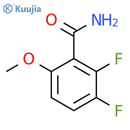 2,3-Difluoro-6-methoxybenzamide structure