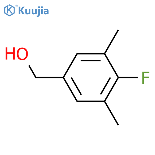 4-Fluoro-3,5-dimethylbenzyl alcohol structure