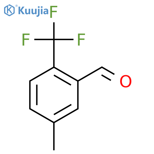5-Methyl-2-(trifluoromethyl)benzaldehyde structure