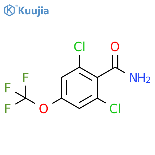 Benzamide, 2,6-dichloro-4-(trifluoromethoxy)- structure