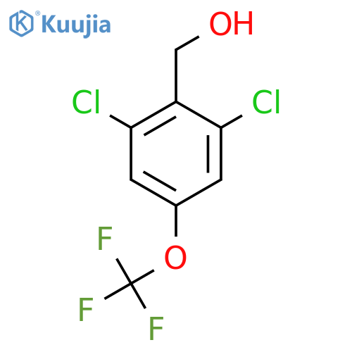 2,6-Dichloro-4-(trifluoromethoxy)benzyl alcohol structure