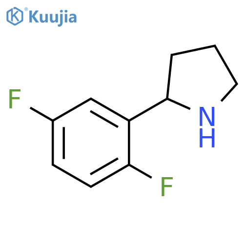 2-(2,5-Difluorophenyl)Pyrrolidine structure