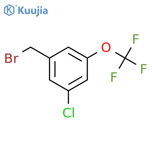 3-CHLORO-5-(TRIFLUOROMETHOXY)BENZYL BROMIDE structure
