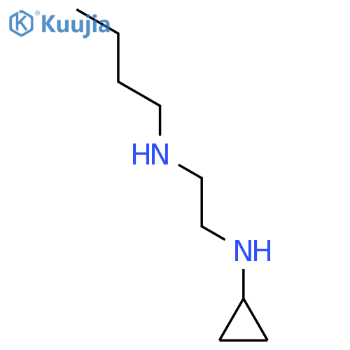 N-BUTYL-N'-CYCLOPROPYL ETHYLENEDIAMINE structure