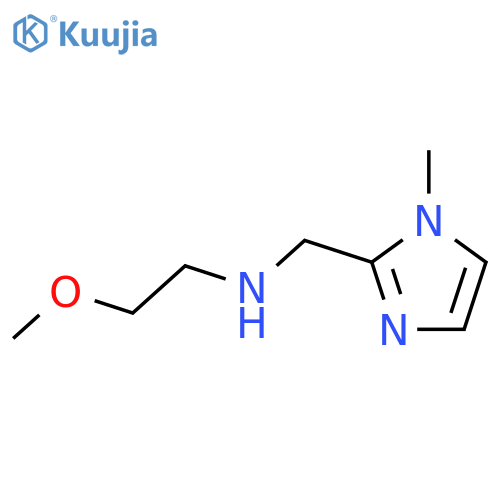 (2-Methoxyethyl)(1-methyl-1H-imidazol-2-yl)methylamine dihydrochloride structure