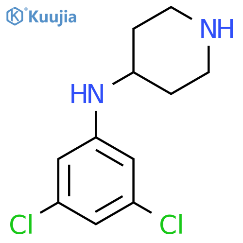 N-(3,5-Dichlorophenyl)piperidin-4-amine structure