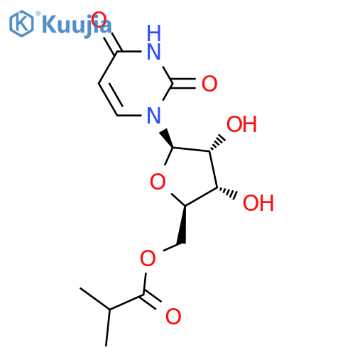 Uridine 5'-(2-Methylpropanoate) structure