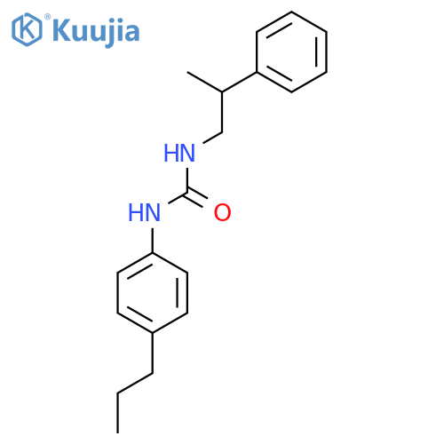 UREA, N-(2-PHENYLPROPYL)-N'-(4-PROPYLPHENYL)- structure