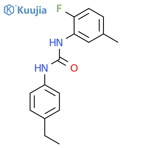 UREA, N-(4-ETHYLPHENYL)-N'-(2-FLUORO-5-METHYLPHENYL)- structure