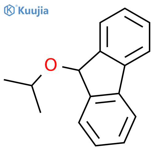 9H-Fluorene, 9-(1-methylethoxy)- structure
