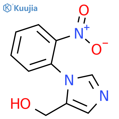 1H-IMIDAZOLE-5-METHANOL, 1-(2-NITROPHENYL)- structure