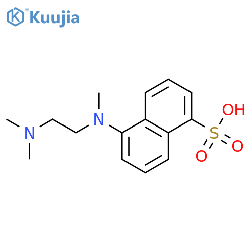 1-Naphthalenesulfonic acid, 5-[[2-(dimethylamino)ethyl]methylamino]- structure