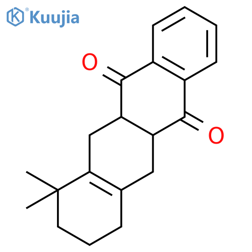5,12-Naphthacenedione, 5a,6,7,8,9,10,11,11a-octahydro-7,7-dimethyl- structure