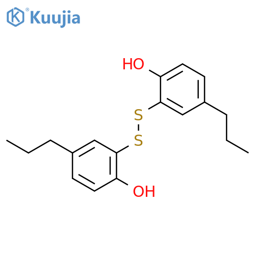 Phenol, 2,2'-dithiobis[4-propyl- structure