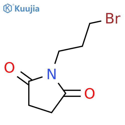 1-(3-Bromopropyl)pyrrolidine-2,5-dione structure