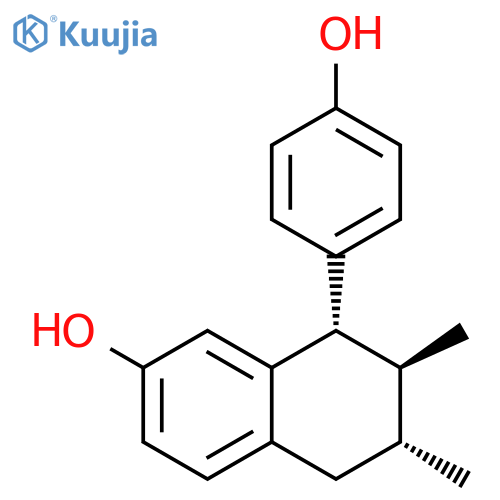 2,7'-Cyclo-8,8'-lignan-4,4'-diol; (7'R*,8S*,8'R*)-form structure