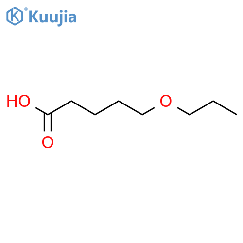 Pentanoic acid, 5-propoxy- structure
