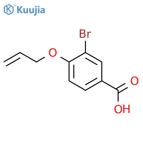 4-(Allyloxy)-3-bromobenzoic Acid structure