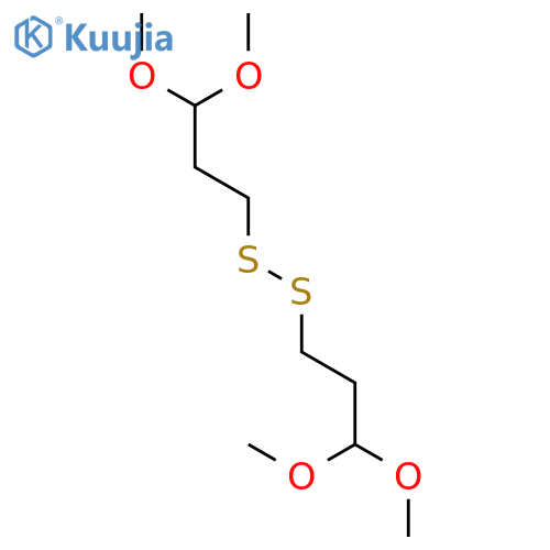 Disulfide, bis(3,3-dimethoxypropyl) structure
