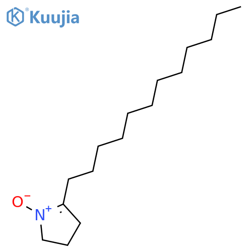 2H-PYRROLE, 5-DODECYL-3,4-DIHYDRO-, 1-OXIDE structure