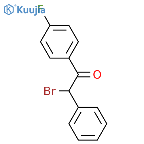 2-Bromo-1-(4-fluorophenyl)-2-phenylethanone structure