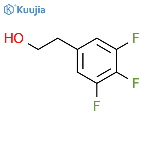 2-(3,4,5-trifluorophenyl)ethan-1-ol structure