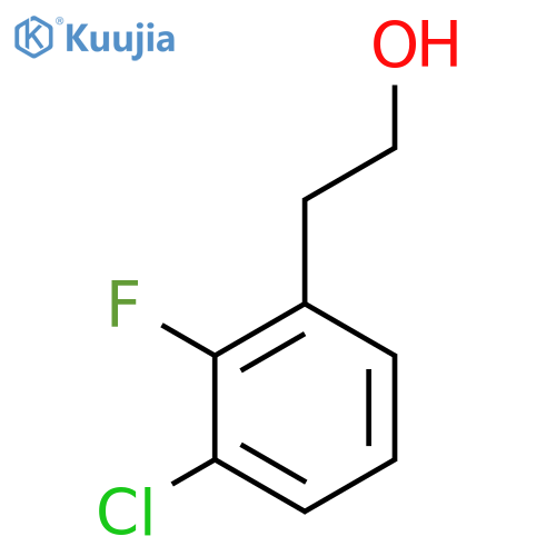 2-(3-Chloro-2-fluorophenyl)ethanol structure