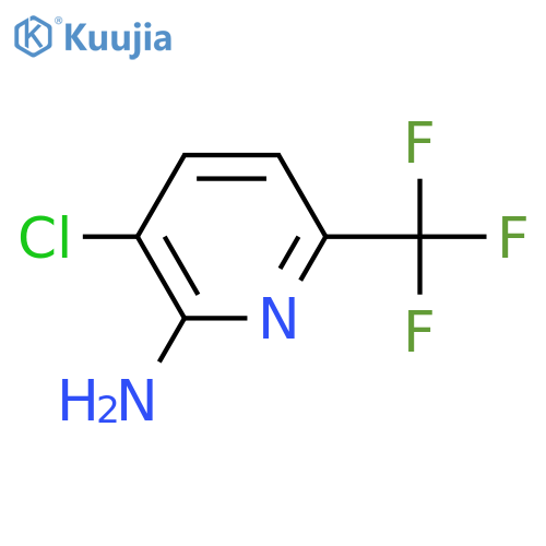 3-Chloro-6-(trifluoromethyl)pyridin-2-amine structure