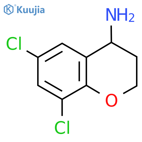 6,8-Dichlorochroman-4-amine structure