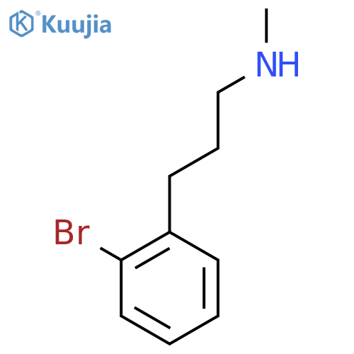 [3-(2-Bromo-phenyl)-propyl]-methyl-amine structure