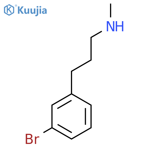 3-Bromo-N-methyl-benzenepropanamine structure