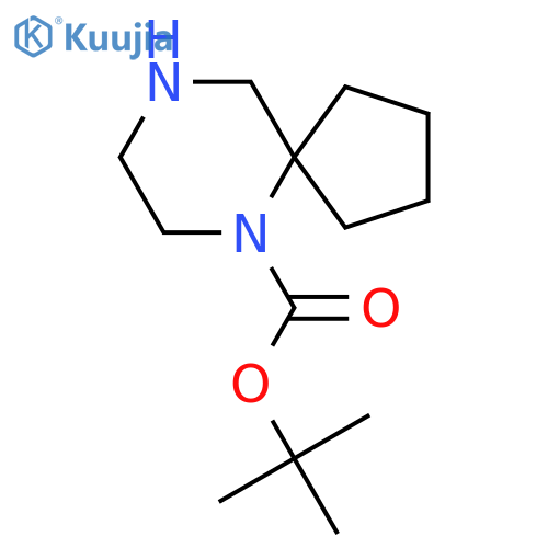 6,9-Diaza-spiro[4.5]decane-6-carboxylic acid tert-butyl ester structure