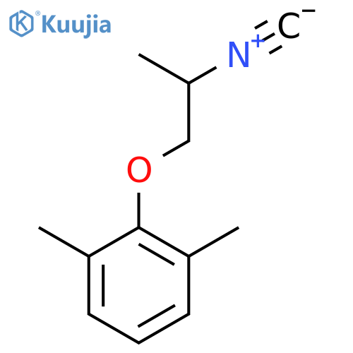 Benzene, 2-(2-isocyanopropoxy)-1,3-dimethyl- structure