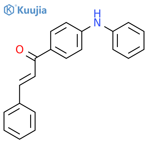 2-Propen-1-one, 3-phenyl-1-[4-(phenylamino)phenyl]- structure