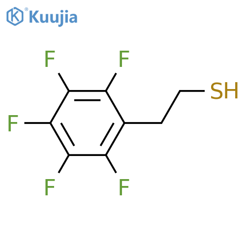 2-(pentafluorophenyl)ethane-1-thiol structure