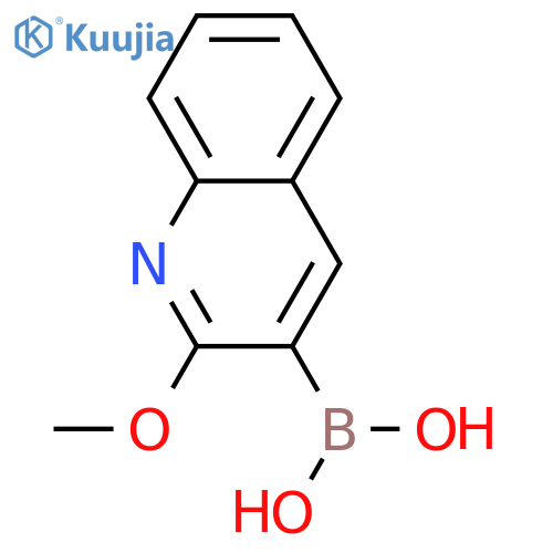 2-Methoxyquinoline-3-boronic acid structure