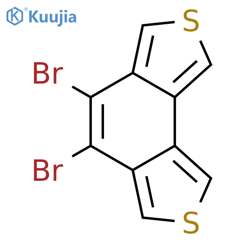 BENZO[1,2-C:3,4-C']DITHIOPHENE, 4,5-DIBROMO- structure