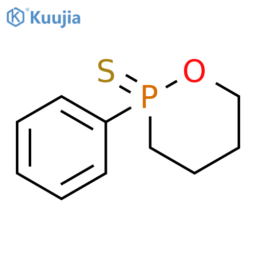 1,2-Oxaphosphorinane, 2-phenyl-, 2-sulfide structure