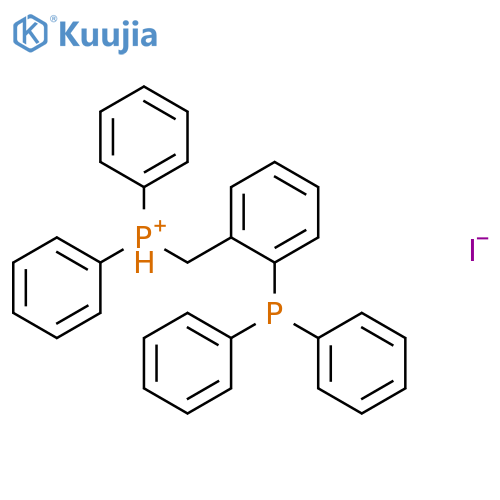 Phosphonium, [2-(diphenylphosphino)phenyl]methyldiphenyl-, iodide structure