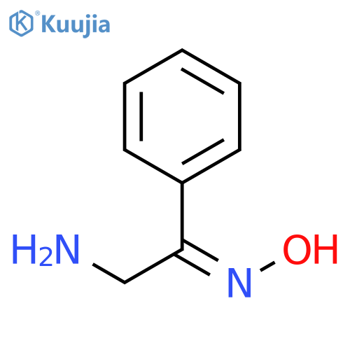 Ethanone, 2-amino-1-phenyl-, oxime, (E)- structure