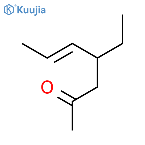 5-Hepten-2-one, 4-ethyl- structure