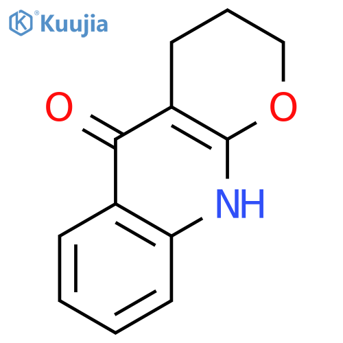 5H-Pyrano[2,3-b]quinolin-5-one, 2,3,4,10-tetrahydro- structure