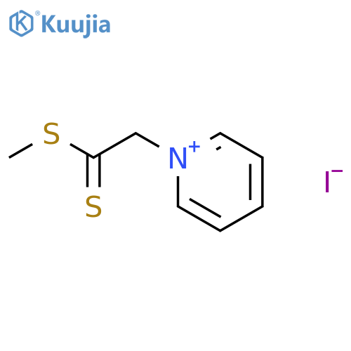 Methyl 2-pyridin-1-ium-1-ylethanedithioate;iodide structure