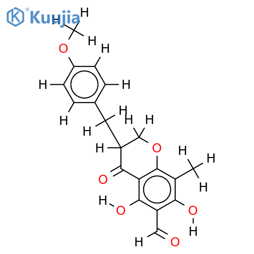 6-Formyl-isoophiopogonanone B structure