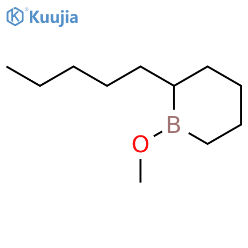 Borinane, 1-methoxy-2-pentyl- structure