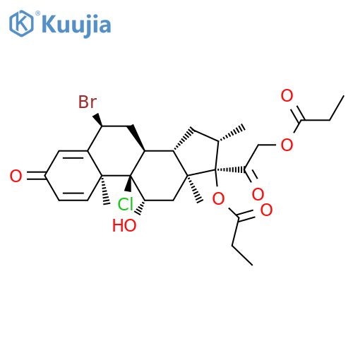 6a-Bromo Beclomethasone Dipropionate structure
