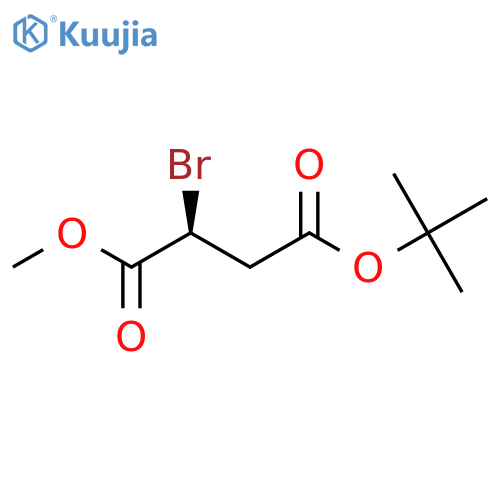 (S)-4-tert-Butyl 1-methyl 2-bromosuccinate structure