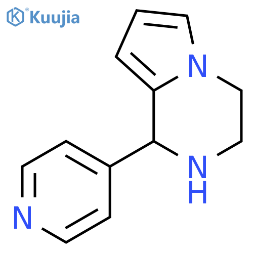 1-Pyridin-4-yl-1,2,3,4-tetrahydropyrrolo1,2-apyrazine structure