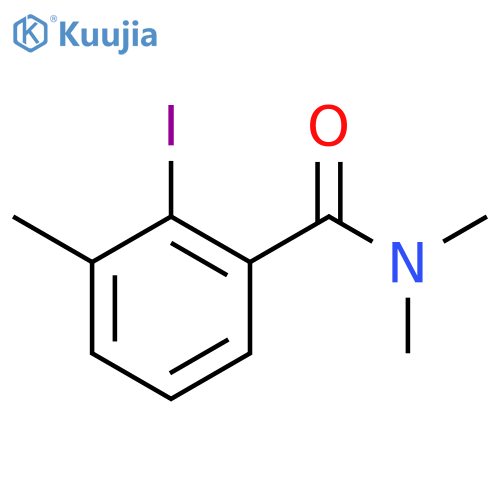 Benzamide, 2-iodo-N,N,3-trimethyl- structure